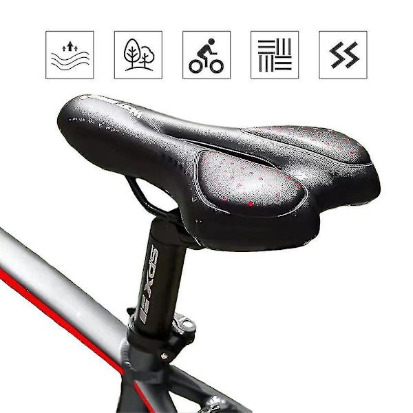 Mjuk Gel Sadel för Cykel