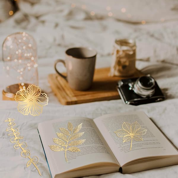 Guldstämpling ihåligt spetspapper 10 st för scrapbooking och journalföring