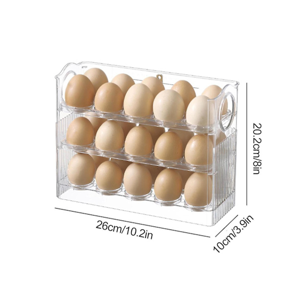 Totally Kitchen Egg Holder For Kjøleskap 30 Egg