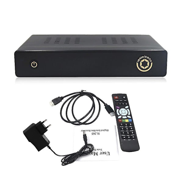 HD Digital Satellittmottaker Dvb-s S2 F10s H.265 Dobbelt Tuner
