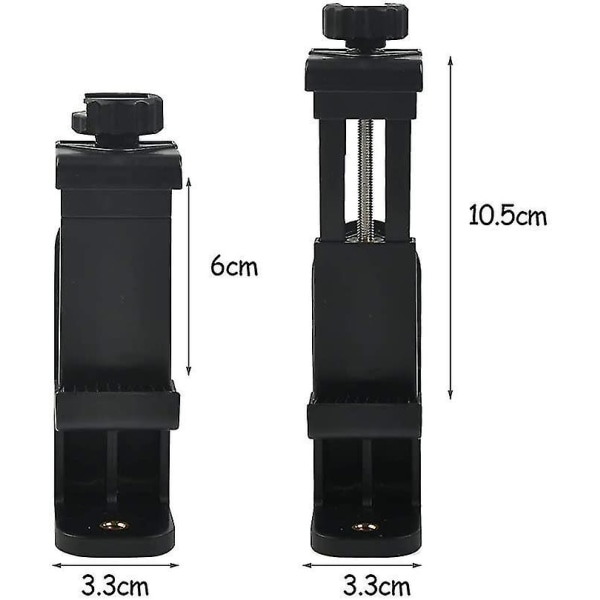 Mobiltelefon Tripod Mount Adapterhållare Smartphone