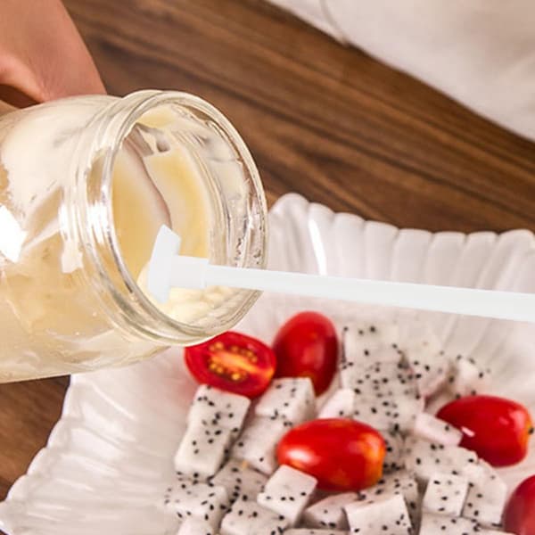 5st Skrapa Ketchup Spatel Syltskrapa Vit Pp Flaskverktyg