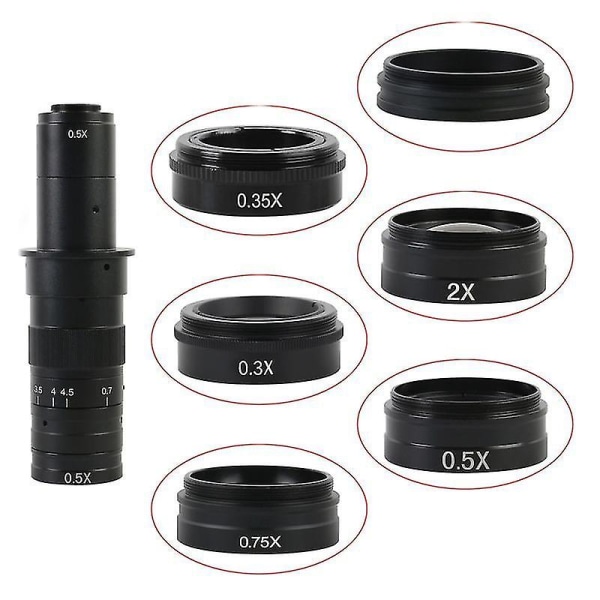 Barlow Auxiliary Objective Glass Lens 200x 180x 300x