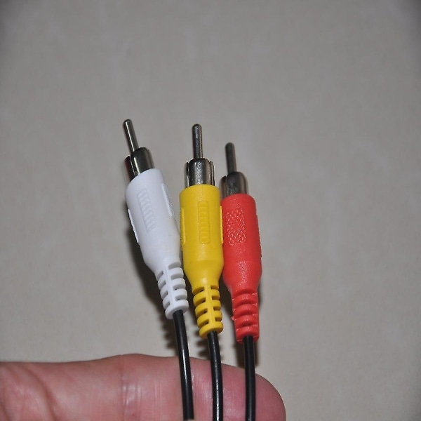 USB till RCA-kabel USB2.0 hane till 3 RCA-hane konverterare