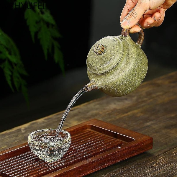 Tekande Purple Clay Tea Pot Håndlavet Beauties Kedel Sæt