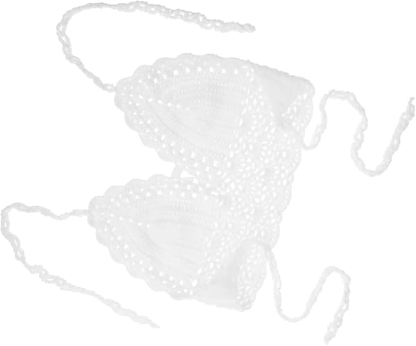 Strikket Bikini Badedragt Hæklet Strikket Wrap-Around Dame Mode Badedragt Split Badedragt