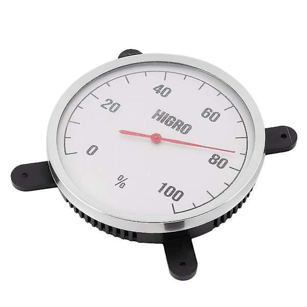 Saunatermometer og -hygrometer i rustfrit stål