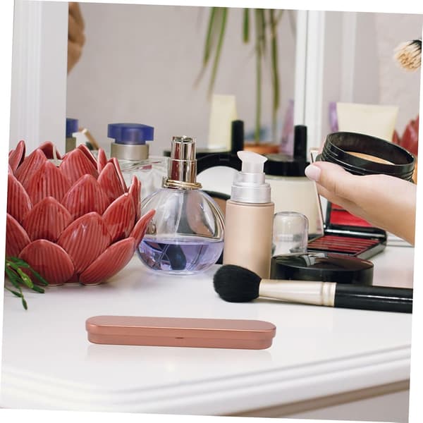 5 stk. opbevaringsboks til øjenvippeforlængelsespincet Make-up værktøjsbeholder Bærbar boks til vippeextensionssæt