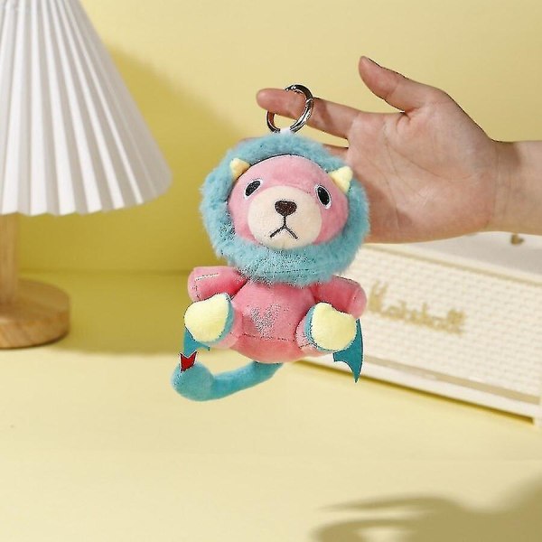 Nya Spy x Family Plushie Dolls Anya Chimera Anya Forger Söta Yor Forger Chompas Fyllda Plyschleksaker för Barn Flickor P 10cm keychain