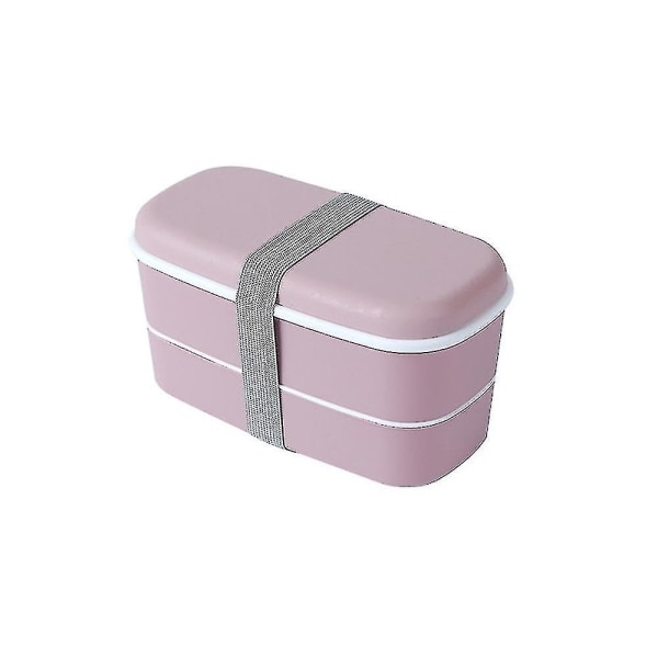 Japanilaistyylinen lounaslaatikko Bento Box muovinen elintarvikejääkaappi Tuoreen säilytyslaatikko
