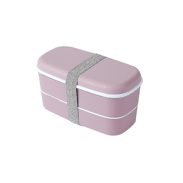 Japansk stil Lunchboks Bentoboks Plastik Mad Køleskab Friskholdende Boks