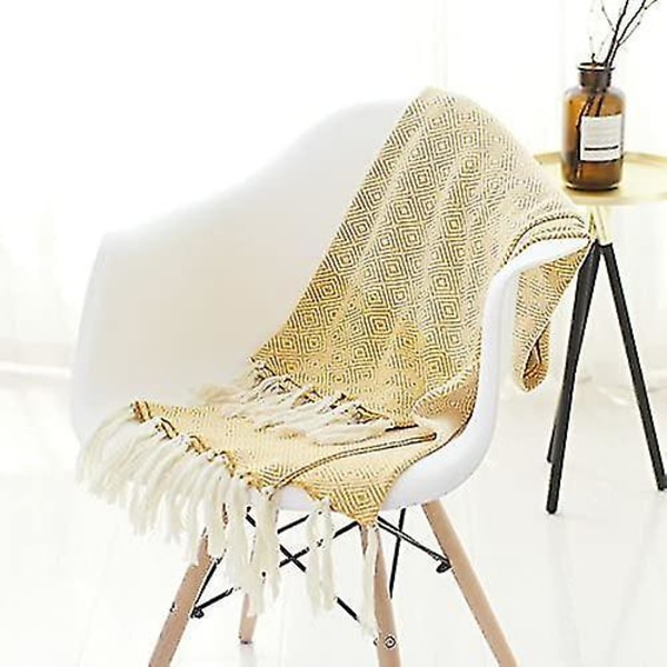 100% Bomullsfilt i Vävd Chenille Jacquard för Soffa