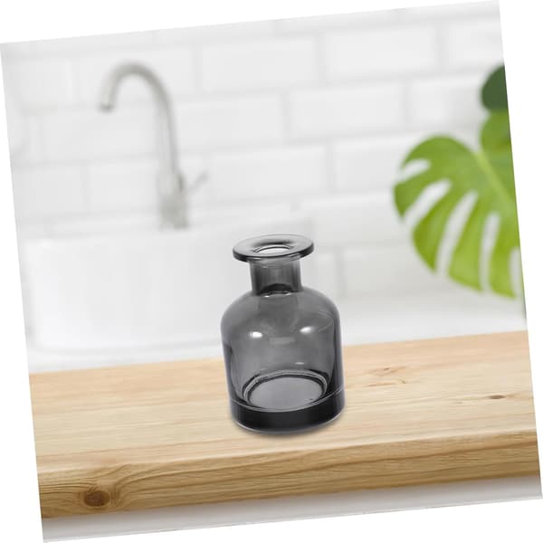 2 stk. aromaterapi diffuserflaske glas dekorativ tom duftbeholder til hjemmekontor oliediffuserkrukke