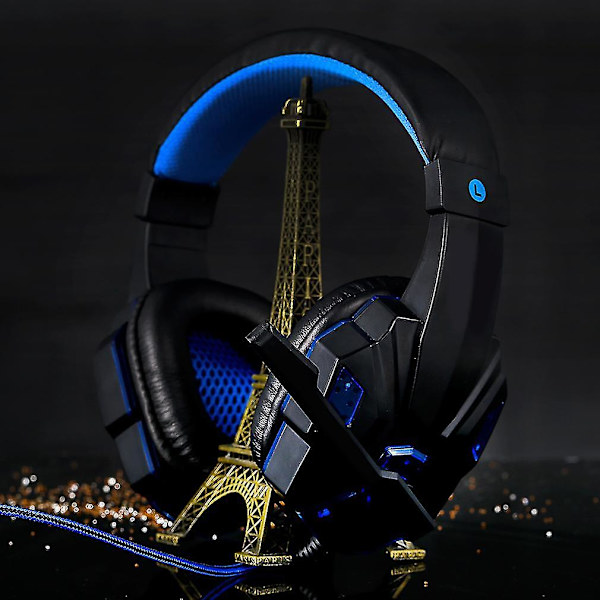 3,5 mm Gaming Headset Högtalare med Mikrofon
