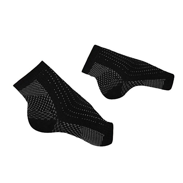 2 Par Kompressionsstrumpor Plantar Fasciitstrumpor