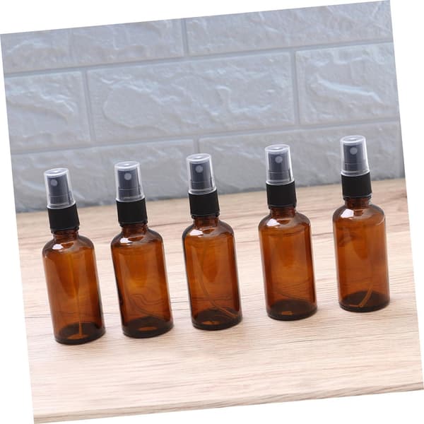 Påfyllningsbara Parfym Resesprayflaskor 10st 100ml Bärnstensglas Små Sprayflaskor