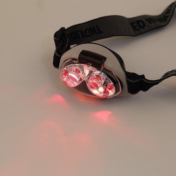 Mini LED Hodelykt 3-modus Hodelykt Lommelykt Vandring Sykling