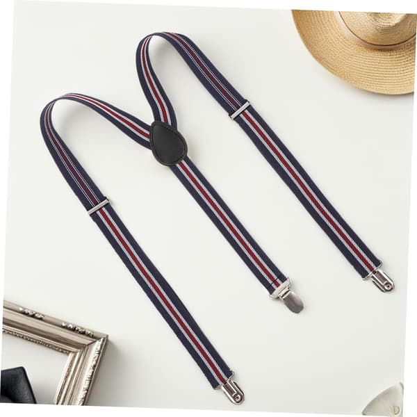 2 stk stribede seler elastiske tynde mode kvinder afslappet unisex