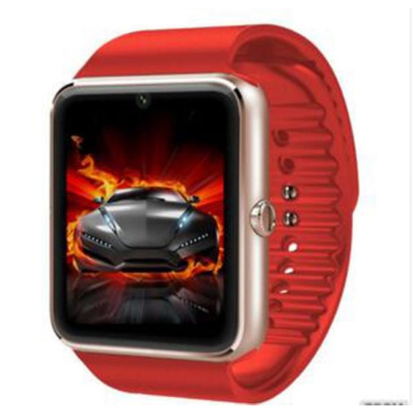 Gt08 Smart Watch -kortti, jossa on Bluetooth Smart Wear Gt08 watch Red