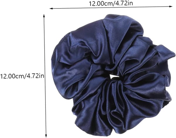 3 stk. Oversized Scrunchies Hårring til kvinder Mode Store Hår Scrunchies Styling Tilbehør