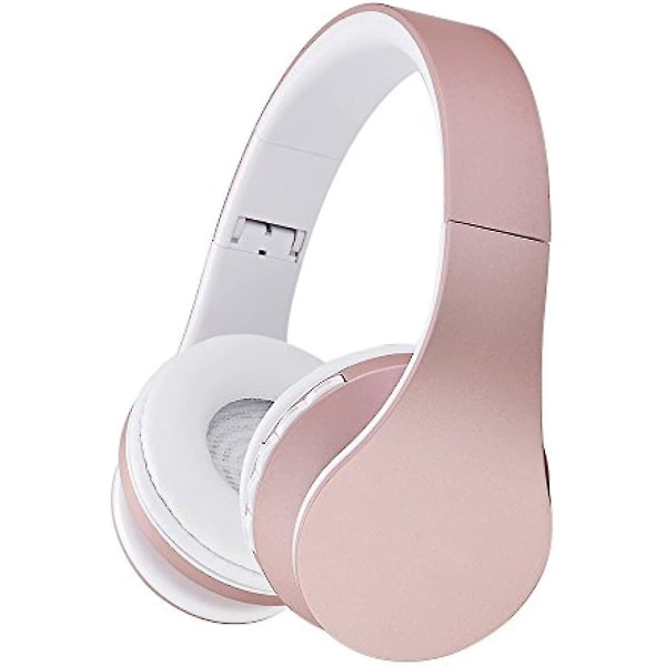 Bluetooth Over Ear-hodetelefoner 4 i 1 oppgradering Stereo trådløse sammenleggbare hodetelefoner med støtte Fm