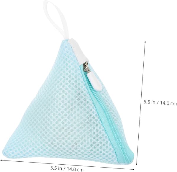 2-pack Mini Tvättväskor i Polyester för Ömtåliga Plagg, Bärbar Nätresväska Organizer
