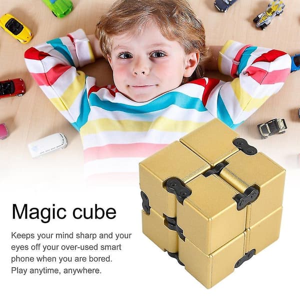 Trykreducerende Puslespil Magic Cube Uddannelsesmæssigt Børn