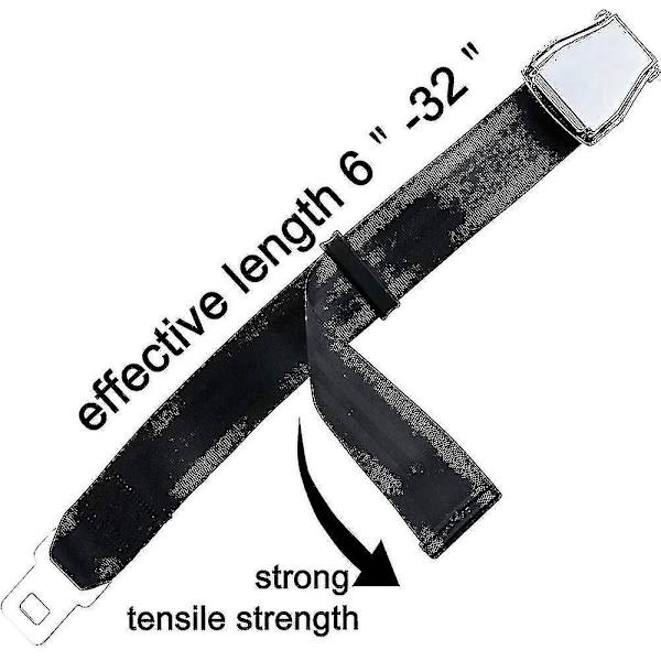 Vyöpidennys lentokoneille, E4-sertifioitu, säädettävä 15,2-81,3 cm
