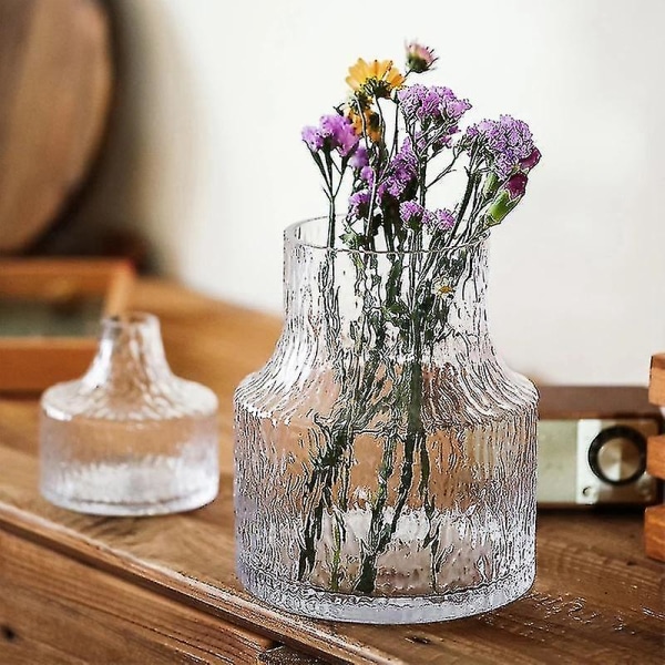 Blomstervase i glass Blomsterpottebeholder Hjemmeinnredning Vase-dekor - A  6c23 | Fyndiq