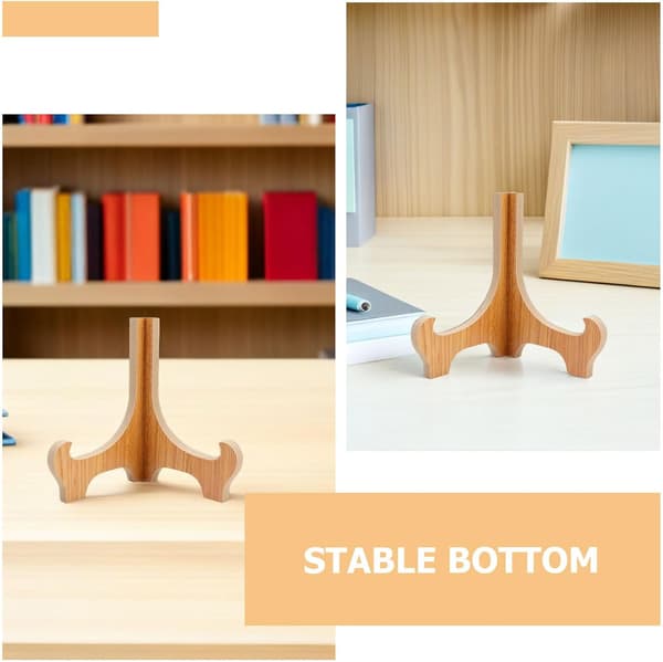 3 stk. trestativ for utstilling med solid støtte og elegant design, egnet