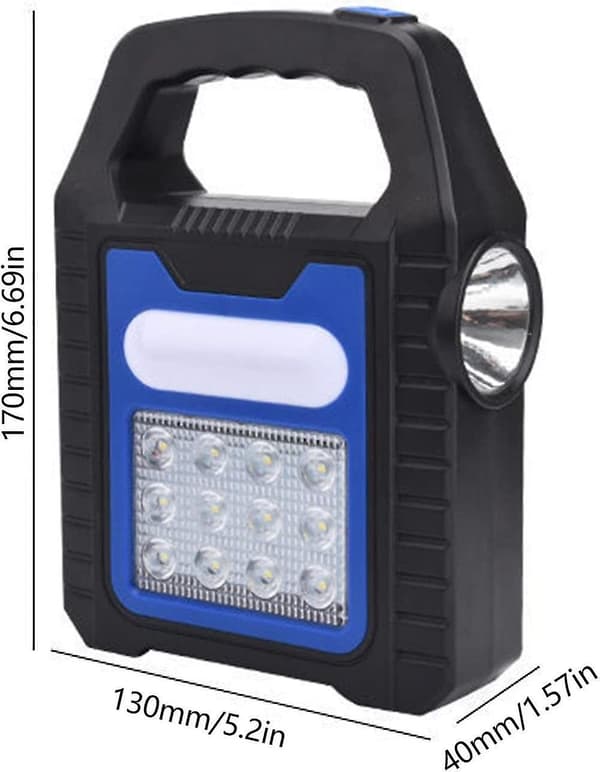 Campinglanterne, LED-solcellelanterner for strømbrudd | Dimbar spotlight med 3 lysmoduser, bærbare campinglanterner for strømbrudd, telt,