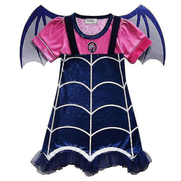 Vampirina Barn Jentekostyme Flaggermus Hodebånd Antrekk Fancy Up 6-7 Years