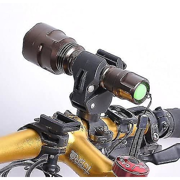 Cykel Lygteholder, Universal Lygtebeslag 360 Rotation