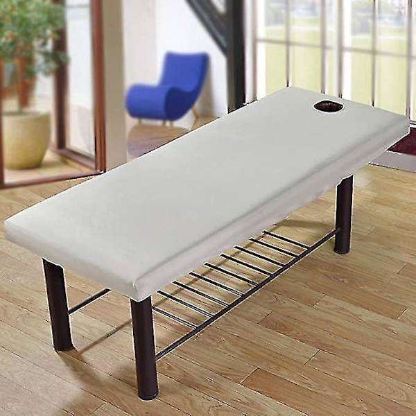 Massagebordslakan Spa-soffa Hål Polyester Elastisk Omslag