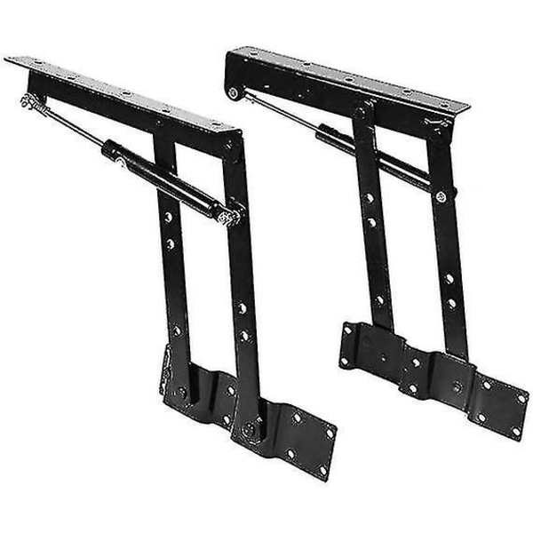 2x Praktisk Robust Stål Løftebordmekanisme Hardware Top Løfte Ramme Møbler