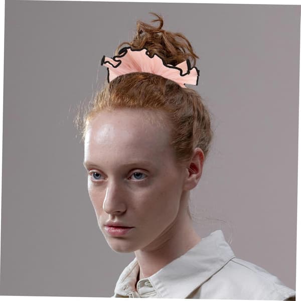 4 stk. store flæse-hårbånd elastiske scrunchies til kvinder piger tykt hår styling tilbehør til hverdagsbegivenheder
