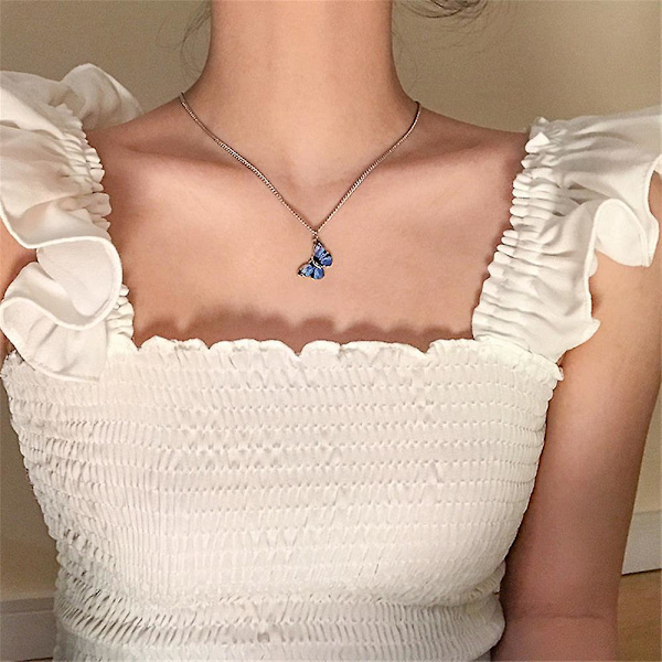 Ny Vedhæng Clavicle Kæde Choker Halskæde