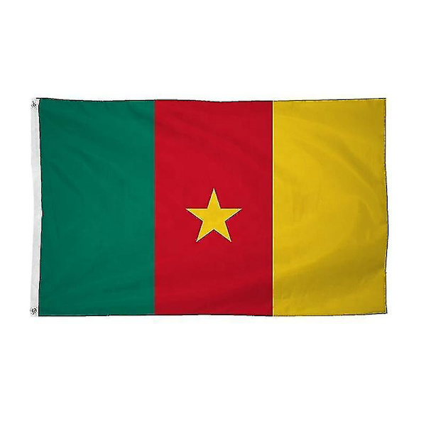 2023 Qatar Fodbold Cameroun Strengsflag