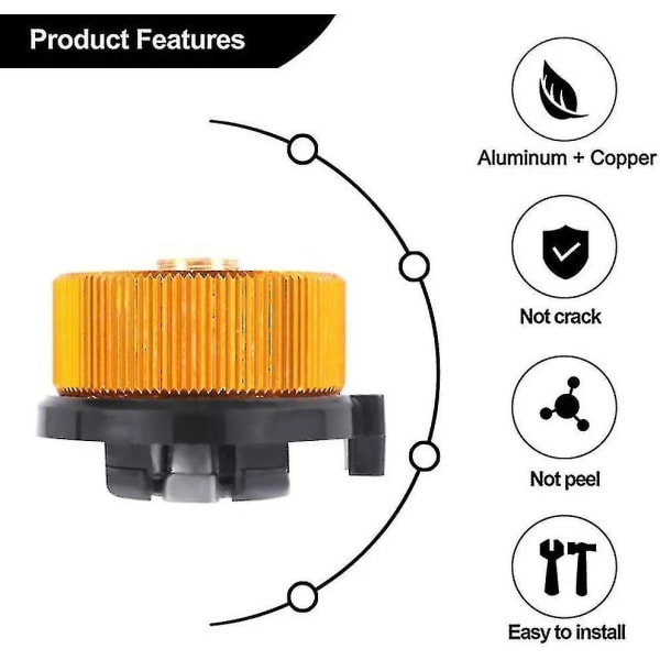 Konvertering Camping Gasovn Ventil Beholder Gas Converter Shifter Refill