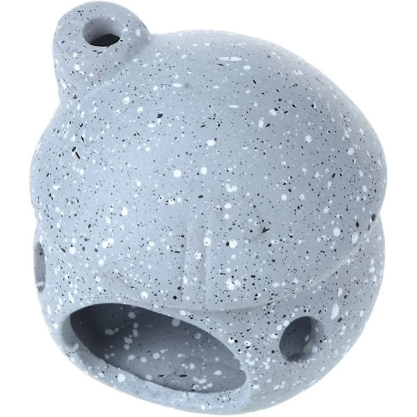 Akvarium Fiske Tank Multi-hull Keramisk Sopphus Landskapsdekorasjon - (grå)
