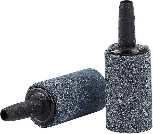 1 Tomme Luftsten 10 Styk Cylinder Boble Diffusor Luftsten Til Akvarium Fiskedam Pumpe Grå/blå