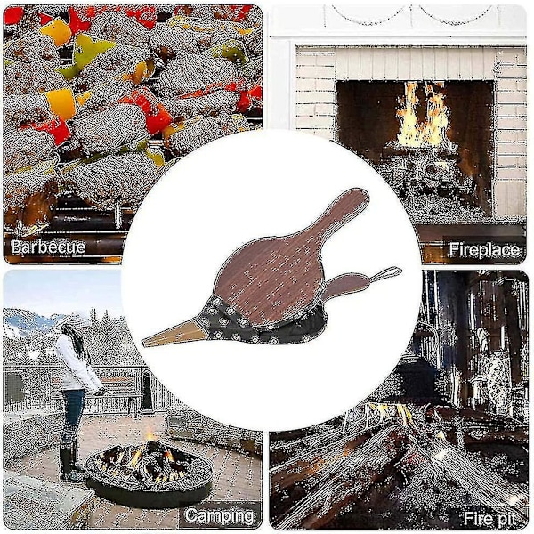 Träblåsbägare, Spisblåsbägare, Manuell Spisblåsbägare, Träspisblåsbägare Gjutjärnsmunstycke
