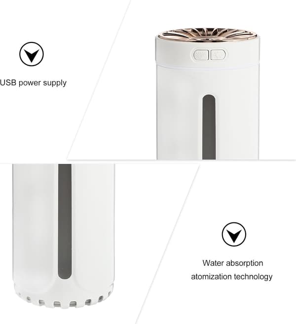 300 ml aromaterapi luftfugter bærbar USB kreativ aroma diffuser