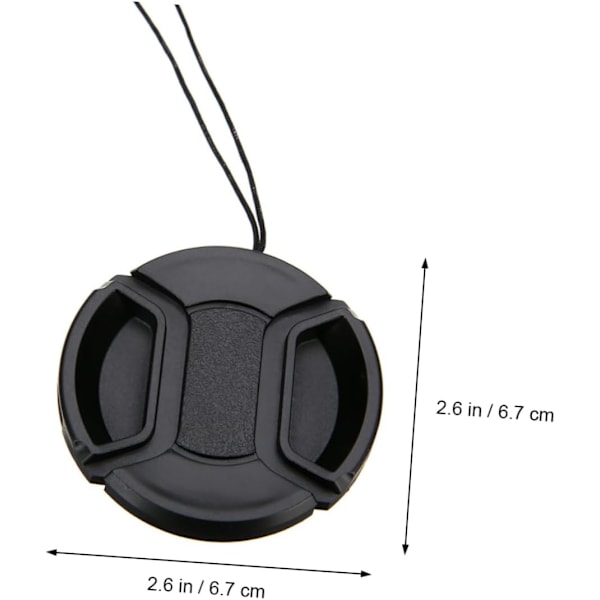 4 på Kameralinsskydd 67mm Diameter Stänksäker SLR Linsskydd Kompakt Lättvikt