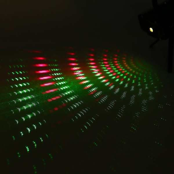 Mini LED RG Laser Projektor Scene Lys DJ Disco Party