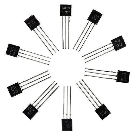 10values 200-pack Npn Pnp Transistor TO-92 Sortimentssats