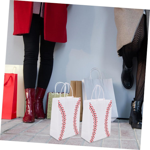 12 stk. Papir Baseball Godteposer Festgaveposer