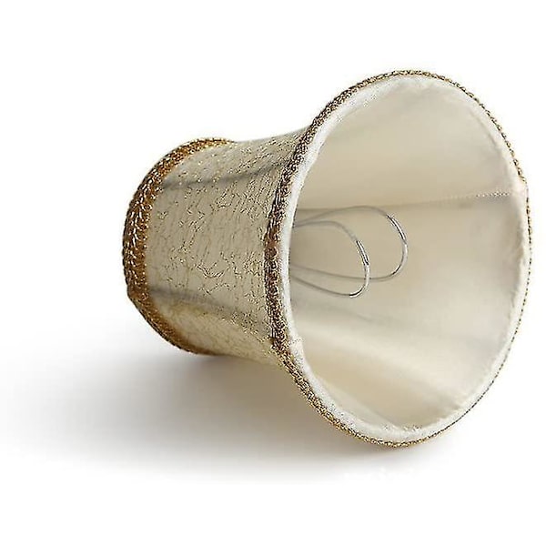 Klipp på Lampskärm Tyg Skärm 80x120mm Höjd 110mm 2-pack
