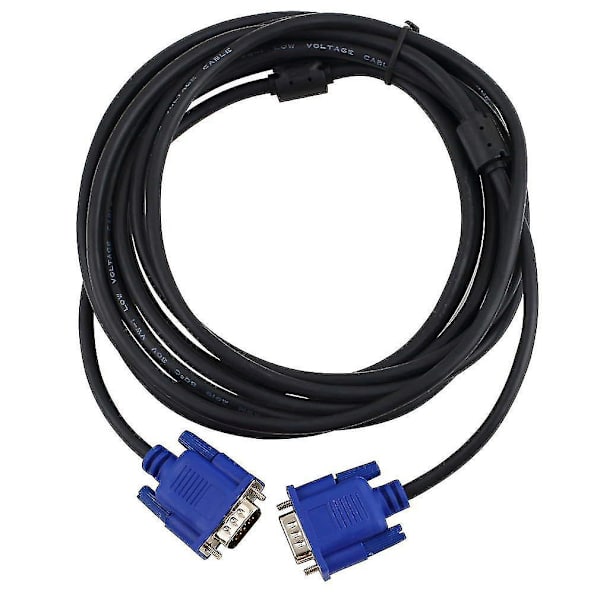 SVGA VGA HD15 Hann 15-pins Forlengelseskabel for Monitor 4,5 meter