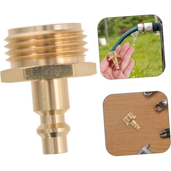 Haveslangeadapter Hurtig RV Vinterklargøring 3/4ght Gevind Spraydyse til Campingvogn Båd Trailer